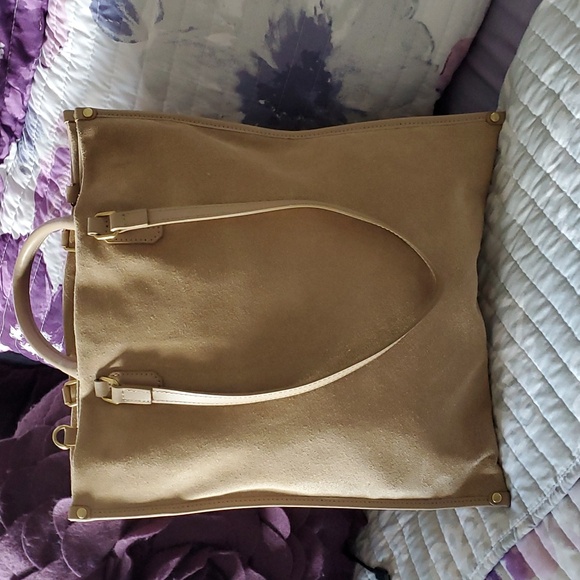 Viola Castmani tan suede bag - Picture 4 of 8